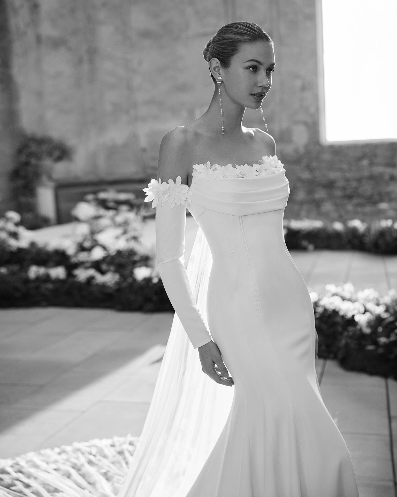 Vestido Novia Aire Barcelona Mabel