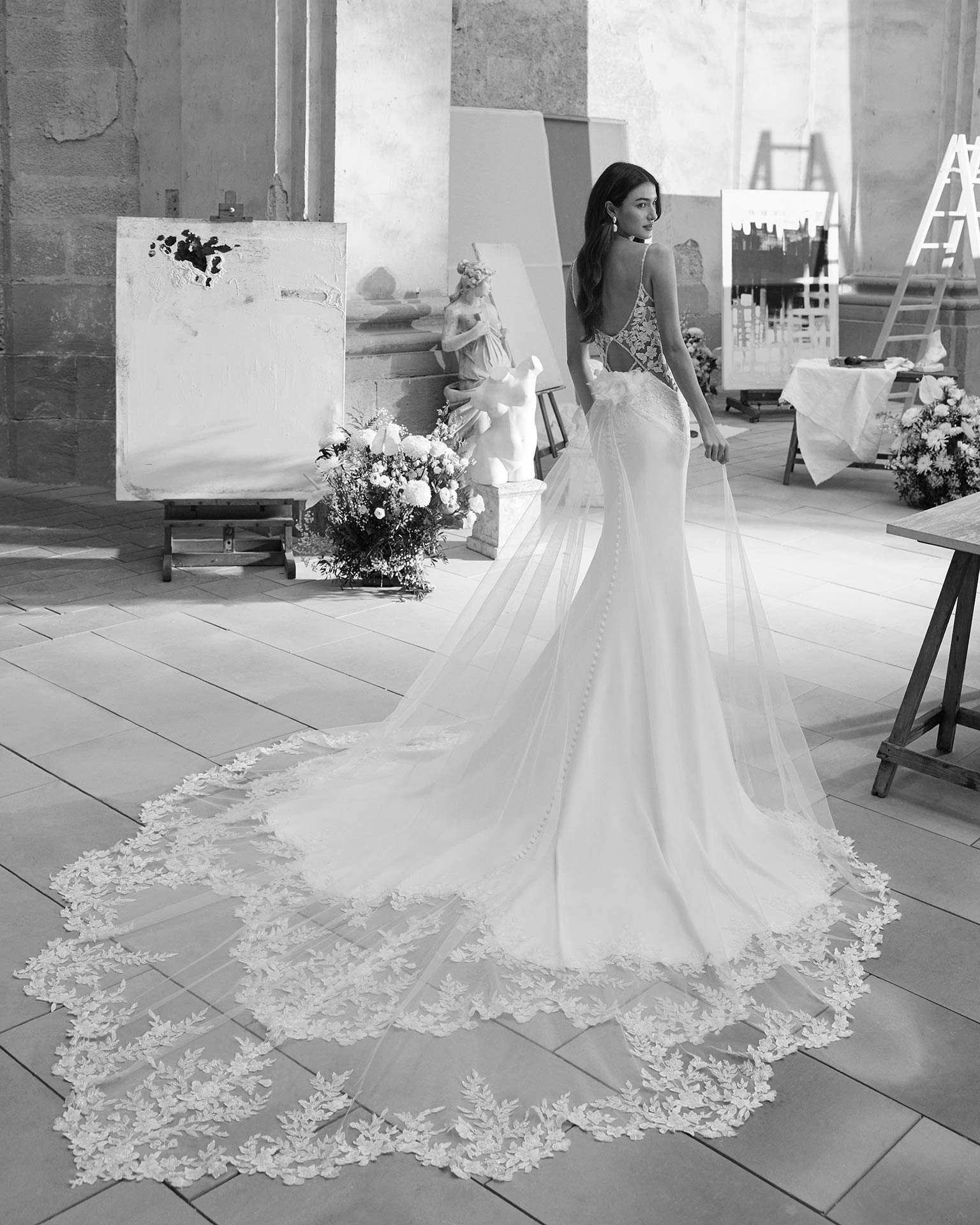 Vestido Novia Aire Barcelona Mariam