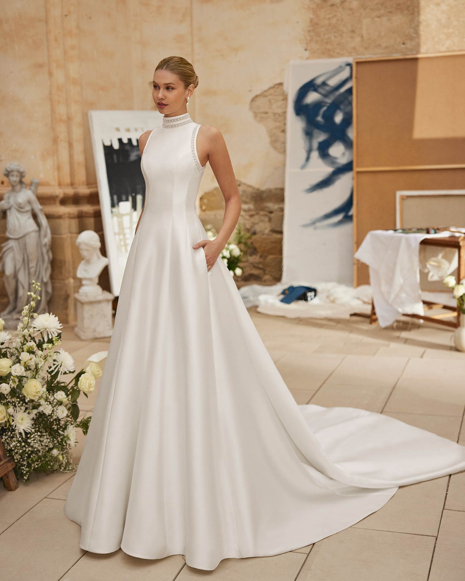 Vestido Novia Aire Barcelona Montse